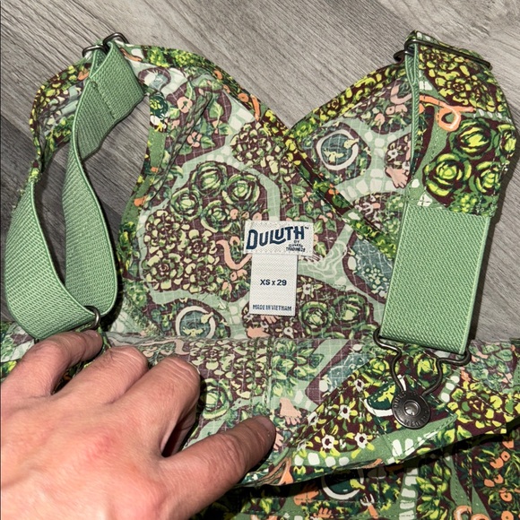 Duluth Trading Co. Heirloom Gardening Bib Overalls pants bottoms - Picture 4 of 6